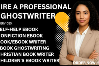 be christian book writer, ebook ghostwriter christian article nonfiction journal