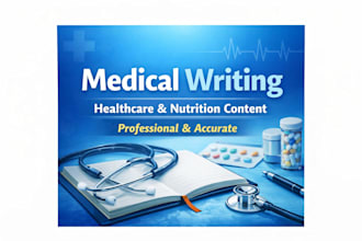 write professional medical content fast and accurately
