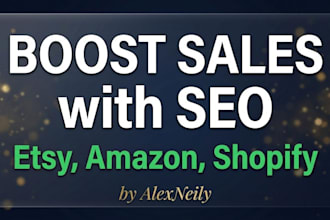 write SEO product descriptions for etsy, amazon and shopify stores
