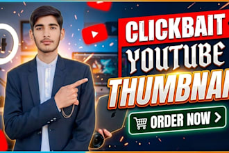 design a clickbait youtube thumbnail for you