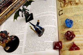 write dnd ttrpg character backstory rpg lore worldbuilding story npcs, villain