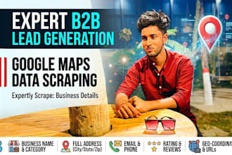 expertly scrape, google maps scraper, b2b leads, b2b data extraction