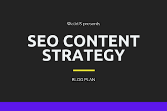 do keyword research and SEO content strategy