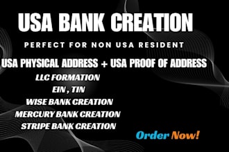 create USA bank for any country get usa physical address and proof of address