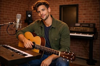 be your male pop singer edm singer male singer and vocalist male pop song