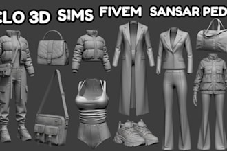 do second life 3d clothing mesh vrchat sansar peds sims fivem y2k fashion design
