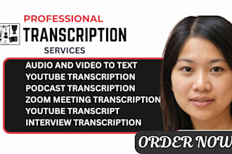 transcribe multilingual medical and training video into text audio transcription