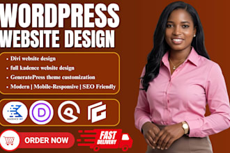 build fast wordpress website on kadence blocks, gutenberg blocks, divi, kadence