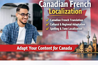 translate and localize french and english content