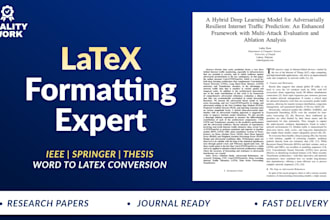professionally format your research paper in latex ieee springer elsevier