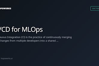set up ci cd pipeline for your ml or llm app