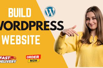 build a professional wordpress website design or redesign wordpress site