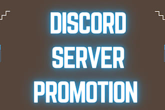 discord promotion, gaming ,trading,nft to gain real and active members advertise