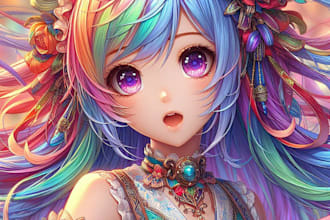 create anime ai avatar for discord twitch or profile picture