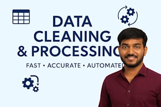 clean, harmonize and prepare your datasets for analysis