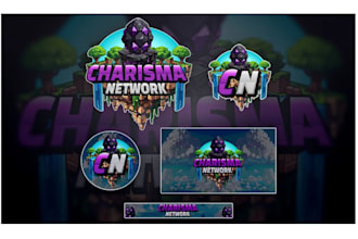 hand draw your minecraft ai logo