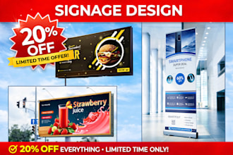 billboard design, signage design, billboard