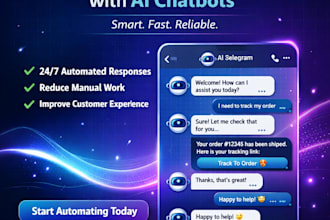 build an ai chatbot for customer service and automation