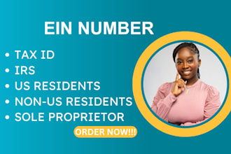 ein tax id for US llc residents non residents, irs, wyoming, delaware