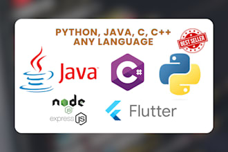 code any software, webapps in python, java, c or any language