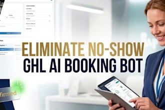 build ghl ai booking bot for ghl med spas, ghl roofer, lawfirms or plumbing