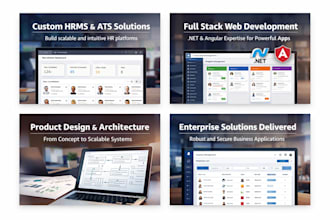 develop enterprise applications using dotnet and angular