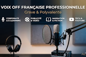 je vais faire votre voix off francaise