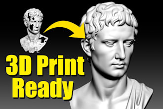 sculpt and repair 3d stl for 3d printing