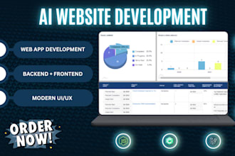 do ai website development full stack web app backend frontend developer