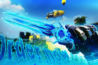 create high quality blood strike thumbnails and fps games