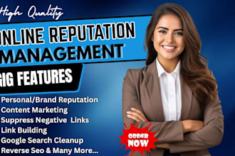 do online reputation management and ORM professionally
