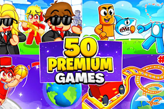 deliver 50 roblox games
