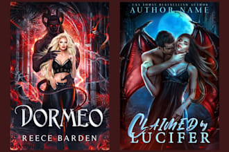 create fantasy book cover romance cover book design ebook cover design