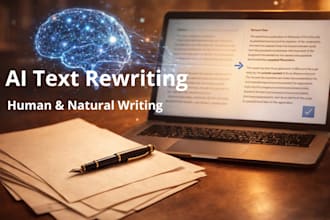 rewrite and humanize ai generated text