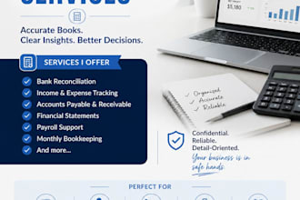 provide quickbooks bookkeeping services