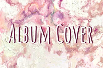 create abstract album cover art for music, ep, and branding