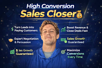 sales closer sales representative high ticket sales closer online sales closer