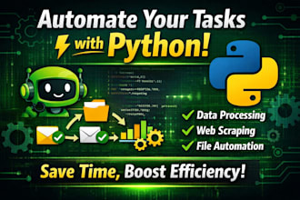 automate your tasks using python scripts