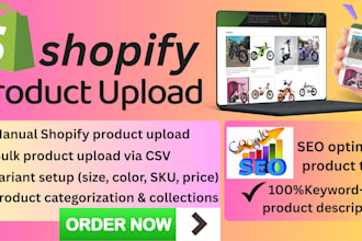 do shopify product upload SEO friendly and optimization