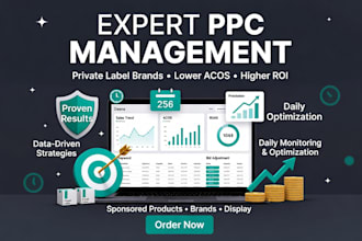be your amazon PPC campaign manager, fba ads expert, and PPC optimization VA