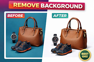 remove background and create professional product