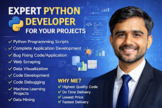 do python programs, scripts, coding tasks, projects