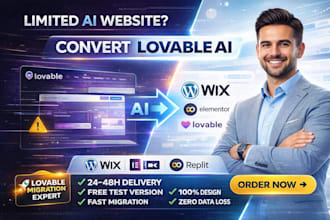 convert lovable ai to wordpress clone lovable ai website replit lovable to wix