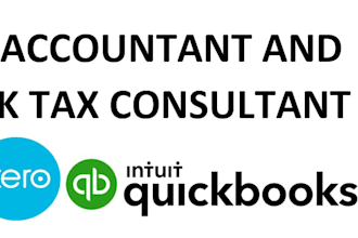 do accounting and bookkeeping for UK company