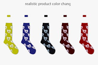 do realistic product color change and clothing recoloring