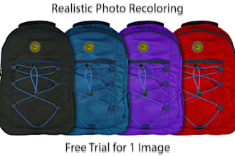 do realistic product color change and clothing recoloring