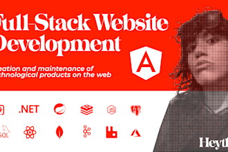 fullstack web application with angular