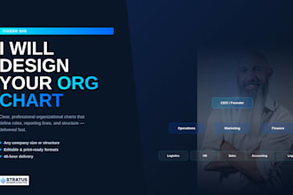 design a professional organizational chart for your business