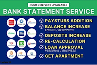 reconcile bank statement PDF to editable format