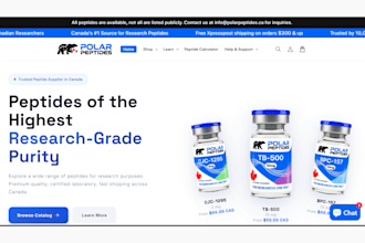 design peptide website research peptide website fda compliant peptide ad website